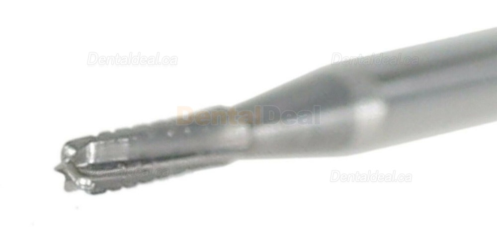 10Pcs FG Surgical Burs 1557 1558 Dental Friction Grip Dome Fissure Carbide Burs